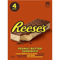 Photo of Reeses Peanut Butter Ice Cream Sandwich4pk