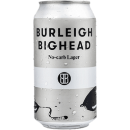 Photo of Burleigh Brewing Bighead No-Carb Lager Can 375ml