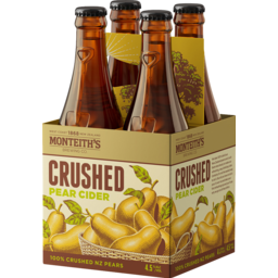 Photo of Monteith's Crushed Pear Cider Stubbies