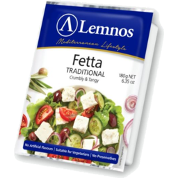 Photo of Lemnos Fetta Cheese Trad 180g