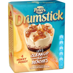Photo of Drumstick Ice Cream Hokey Pokey 4pk 475m