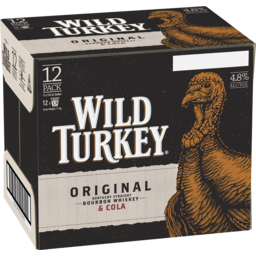 Photo of Wild Turkey & Cola Longserve Bottles