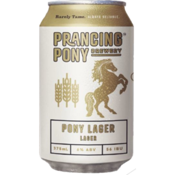 Photo of Prancing Pony Rarely Tame Lager Can
