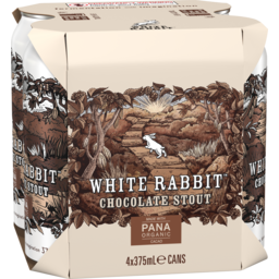 Photo of White Rabbit Chocolate Stout Can Wrap 4x375ml