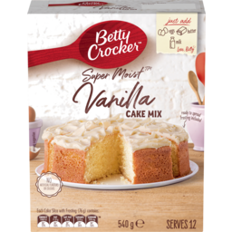 Photo of Betty Crocker Vanilla Cake Mi 540g
