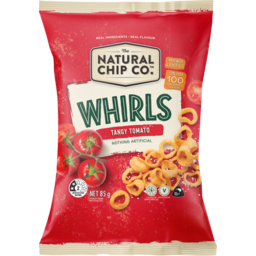 Photo of The Natural Chip Company Lentil Whirls Tangy Tomato