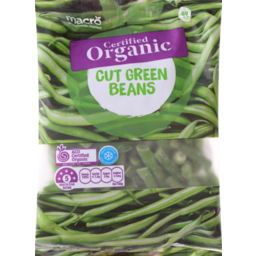 Photo of Macromacro Certified Organic Cut Green Beans 450g