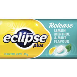 Photo of Wrigleys Eclipse Plus Comfort Lemon Menthol & Mint Flavour 40g