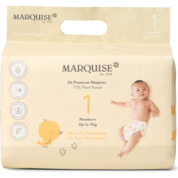 Photo of Marquise Eco Nappies Size 1 26pk