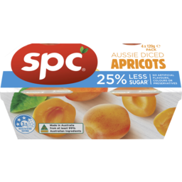 Photo of Spc Aussie Diced Apricots 4 Pack X 120g