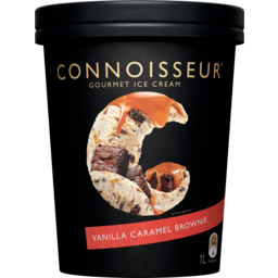 Photo of Connoisseur Vanilla Caramel Brownie Ice Cream