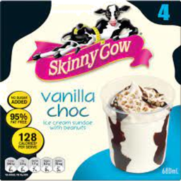 Photo of Skinny Cow Vanilla Choc Peanut 4pk