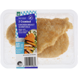 Photo of Woolworths Crumbed Chicken Breast Schnitzels 2pk