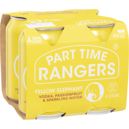 Photo of Part Time Rangers Yellow Elephant Can