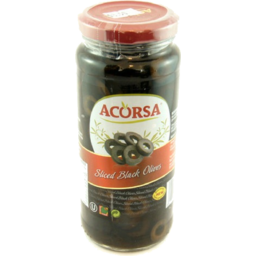 Photo of Acorsa Black Olives Sliced 350g