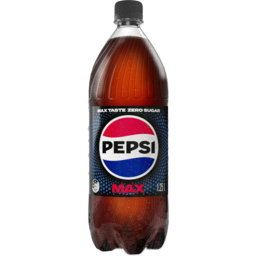 Photo of Pepsi Max No Sugar Soda Bottle