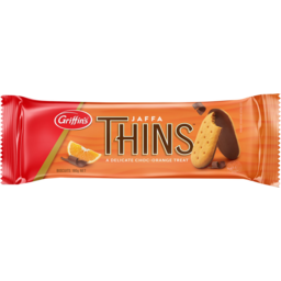 Photo of Griffins Jaffa Thins Chocolate Biscuits