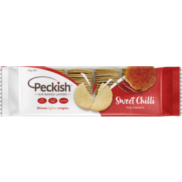 Photo of Peckish Rice Crackers Thins Sweet Chilli 100gm