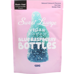 Photo of Sweet Lounge - Vegan Fizzy Blue Raspberry Bottles