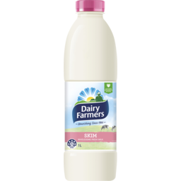 Photo of Dairy Farmers Skim Milk 1l Pet Bottle 1l