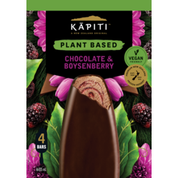 Photo of Kapiti Plant Based Chocolate & Boysenberry 4 Pack