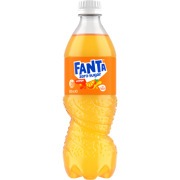 Photo of Fanta Orange Soft Drink Bottle Zero Sugar