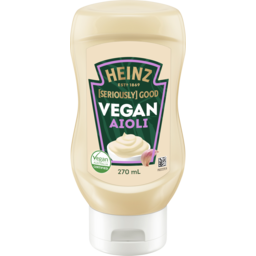 Photo of Heinz® [Seriously] Good™ Vegan Aioli 270ml