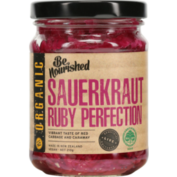 Photo of Be Nourished Organic Sauerkraut Ruby Perfection 210g