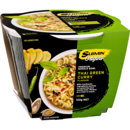 Photo of Suimin Origins Premium Noodle Bowl Thai Green Curry 122g