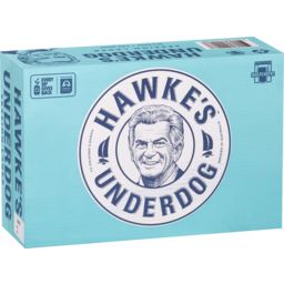 Photo of Hawke's Brewing Co. Underdog Session Lager Beer Can 24 X 375 Ml