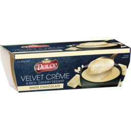 Photo of Pauls Dolce Velvet Crème White Chocolate 2x85g
