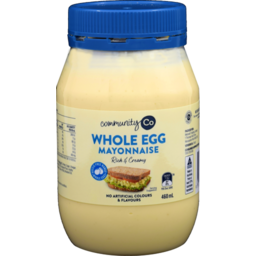 Photo of Community Co Mayo Whole Egg 460ml