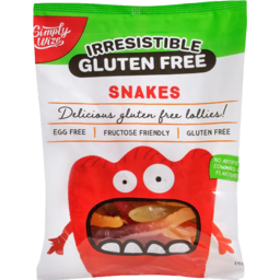 Photo of Simply Wize Irresistible Gluten Free Snakes 150g