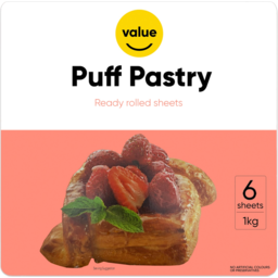 Photo of Value Puff Pastry 1kg