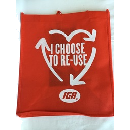 Photo of I Choose To Reuse Bag Red Heart