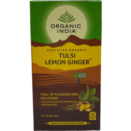 Photo of Organic India Tulsi Lemon Ginger Tea