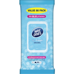 Photo of Wet Ones Wipes Be Fresh 80's