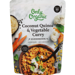 Photo of Only Organic Prepared Meal Nourishing Bowl Coconut Quinoa & Vegetable