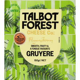 Photo of Talbot Forest Cheese Gruyere 150g