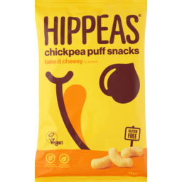 Photo of Hippeas Chickpea Puff Snacks Take It Cheesy 78g