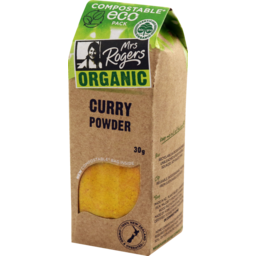 Photo of Mrs Rogers Organic Curry Powder Eco Pack 30g