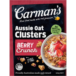 Photo of Carmans Aussie Oat Berry Crunch Clusters