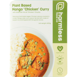 Photo of Harmless Food Co Plant Based Mango Chicken Curry 400g