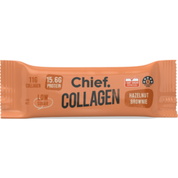 Photo of Chief. Collagen Hazelnut Brownie Protein Bar 45g