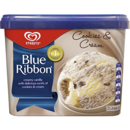 Photo of Streets Blue Ribbon Cookies & Cream 2l 