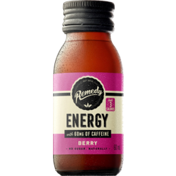 Photo of Remedy Energy Berry With 60mg Of Caffeine Shot 60ml