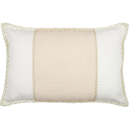Photo of Aram Cotton Stitch Cushion 40x60cm Nude