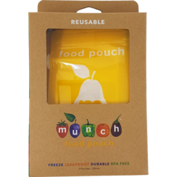 Photo of Munch Reusable Food Pouch 5 Pack