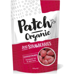Photo of Patch Organic Strawberries 500g