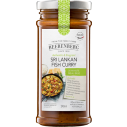 Photo of Beerenberg Authentic & Fragrant Sri Lankan Fish Curry Meal Base